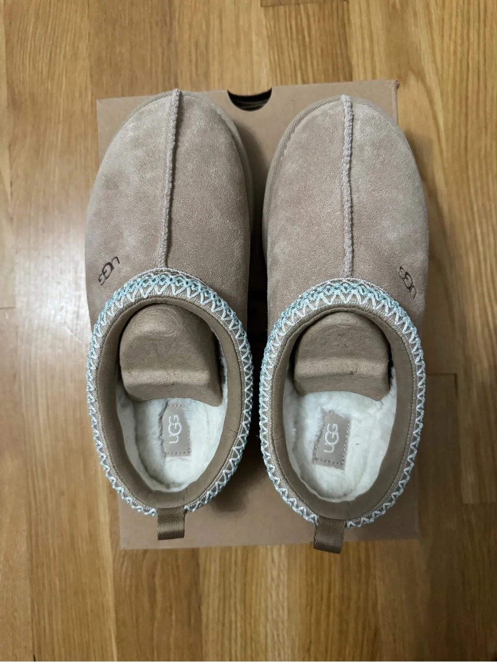 UGG Kids Cozy Slip-On Clog in Chestnut Tan